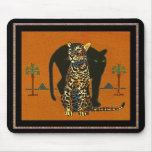 Mousepad Vintage Art Leopard