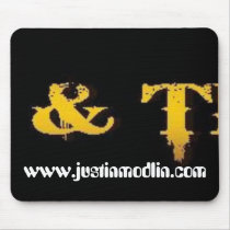 Mousepad w/light text