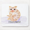 Mousepad w/light text