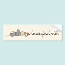 Mousepainter bumper stickers