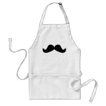 Moustache Apron