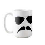 Moustache Aviator Mug