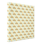 Moustache Background Gallery Wrap Canvas