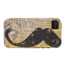 Moustache CaseMate iPhone4 Case Vibe iPhone 4 Cases
