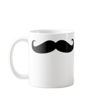 Moustache Coffee Beverage Mug