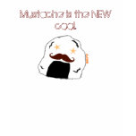 Moustache food shirts