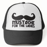 Moustache for the ladies hats