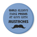 Moustache magnets