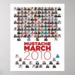 Moustache March 2010 Poster No. 1 posters