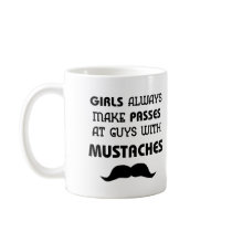 Moustache Coffee Mugs