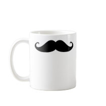 Moustache Coffee Mugs