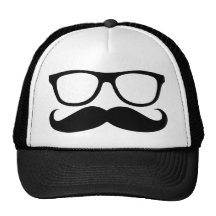 Moustache Nerd Hats