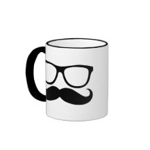 Moustache Nerd Mug