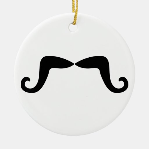 Moustache Ornament