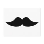 Moustache postcards