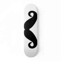 moustache skateboard
