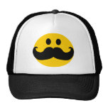 Moustache Smiley hat