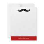 Moustache Stationery invitations