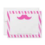 Moustache Stationery invitations