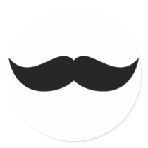 Moustache Sticker
