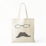 Moustache Tote bags