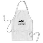 Moustache You a Question Aprons