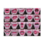 mouth expressions.
