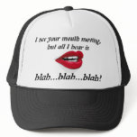 Mouth Moving Blah Blah Blah Hat
