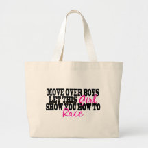 Move Over Boys..... Canvas Bag