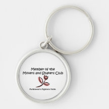 Mover's & Shaker's Club Key Chain