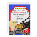 Movie Birthday Party Invitation