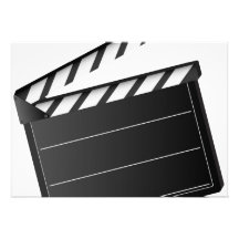 Movie Clapper Invites