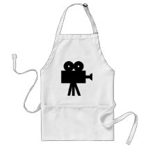 Movie Film Cine Camera Hollywood Aprons