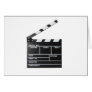 movie film clapperboard greeting cards