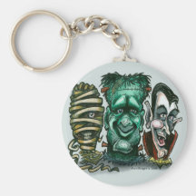 Movie Monsters Keychain