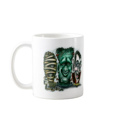 Movie Monsters Coffee Mugs by FunGraphix
