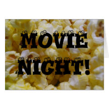 Movie Night! Cards