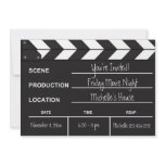 Movie Night Clapboard Invitation