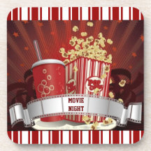 Movie Night Coasters