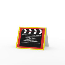 Movie Star Thank You Card