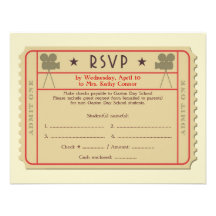 Movie Ticket Awards Ceremony Party Invitation