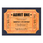 Movie Ticket Invitations