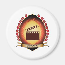 Movies Mandorla Refrigerator Magnets