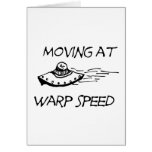Moving At Warp Speed cards