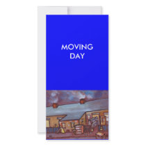 MOVING DAY CUSTOM PHOTO CARD