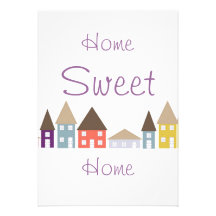 Moving Home House warming Party Personalised Announcements