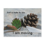 moving, Just a note to ... Post Cards