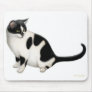 Moxie the Tuxedo Cat Mousepad