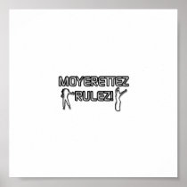 MOYERETTEZ RULEZ! Canvas Print