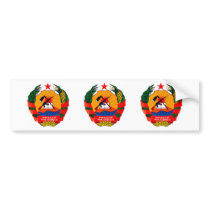Mozambique Coat of Arms Bumper Sticker